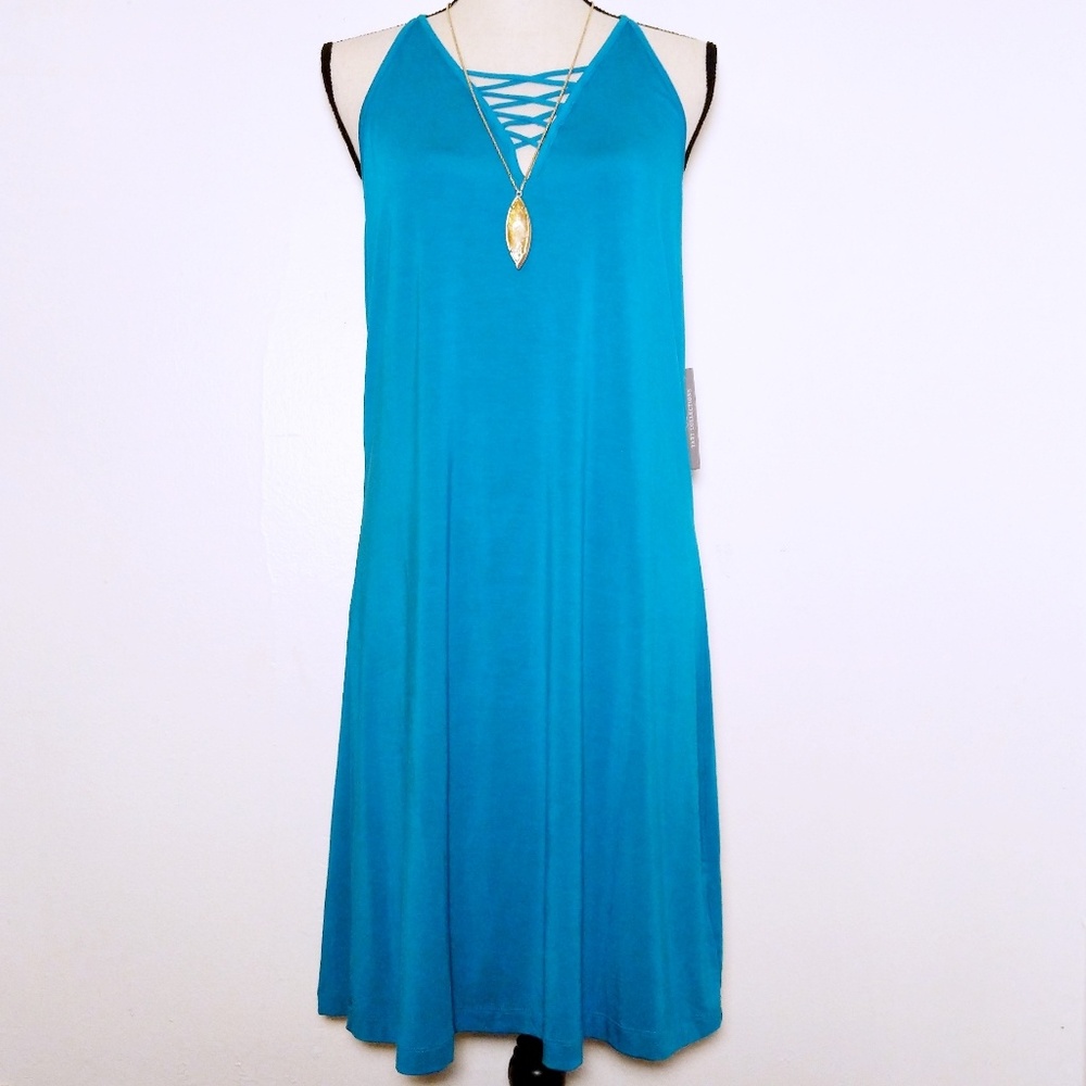 💜 NWT Tart Collections Turquoise Knit Dress